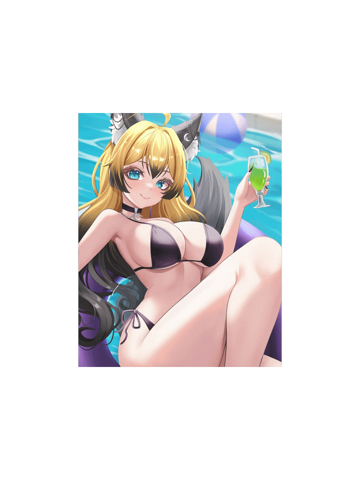 Poolside Paradise Poster product image (1)