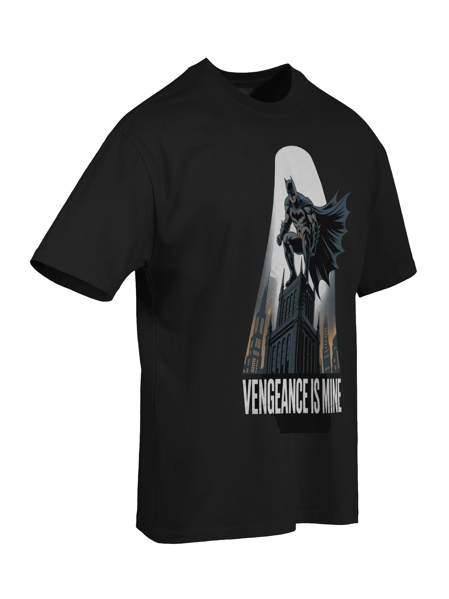 Retributive Rook: Batman Vengeance is Mine Oversized Faded T-Shirt product image (8)