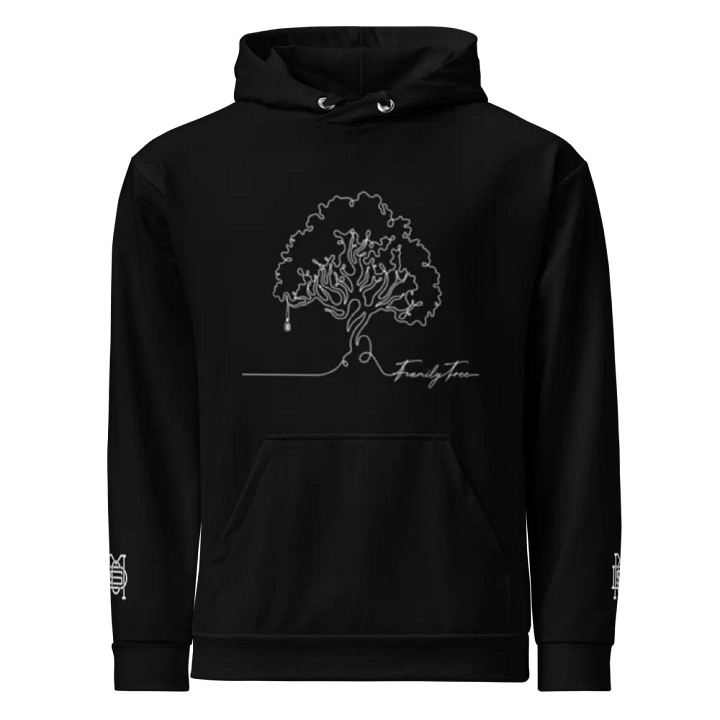 FAMILY TREE Hoodie Blk product image (1)