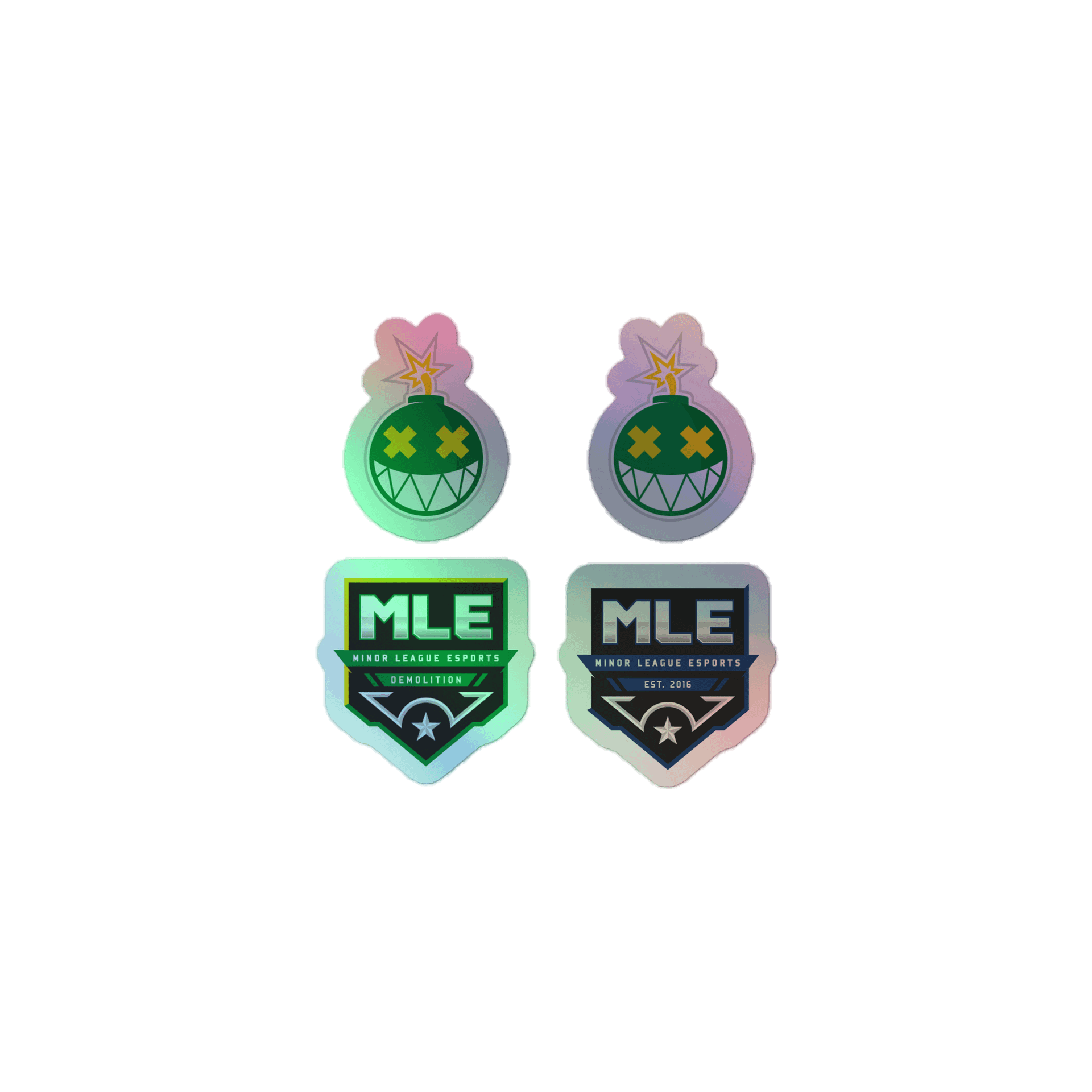 Demolition Holographic Sticker Set product image (1)