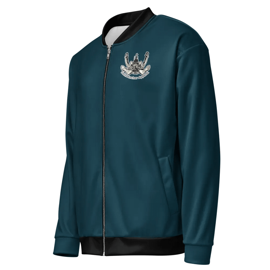 Tug Response Triangle-Mt Raine- PNW blue Bomber Jacket product image (3)