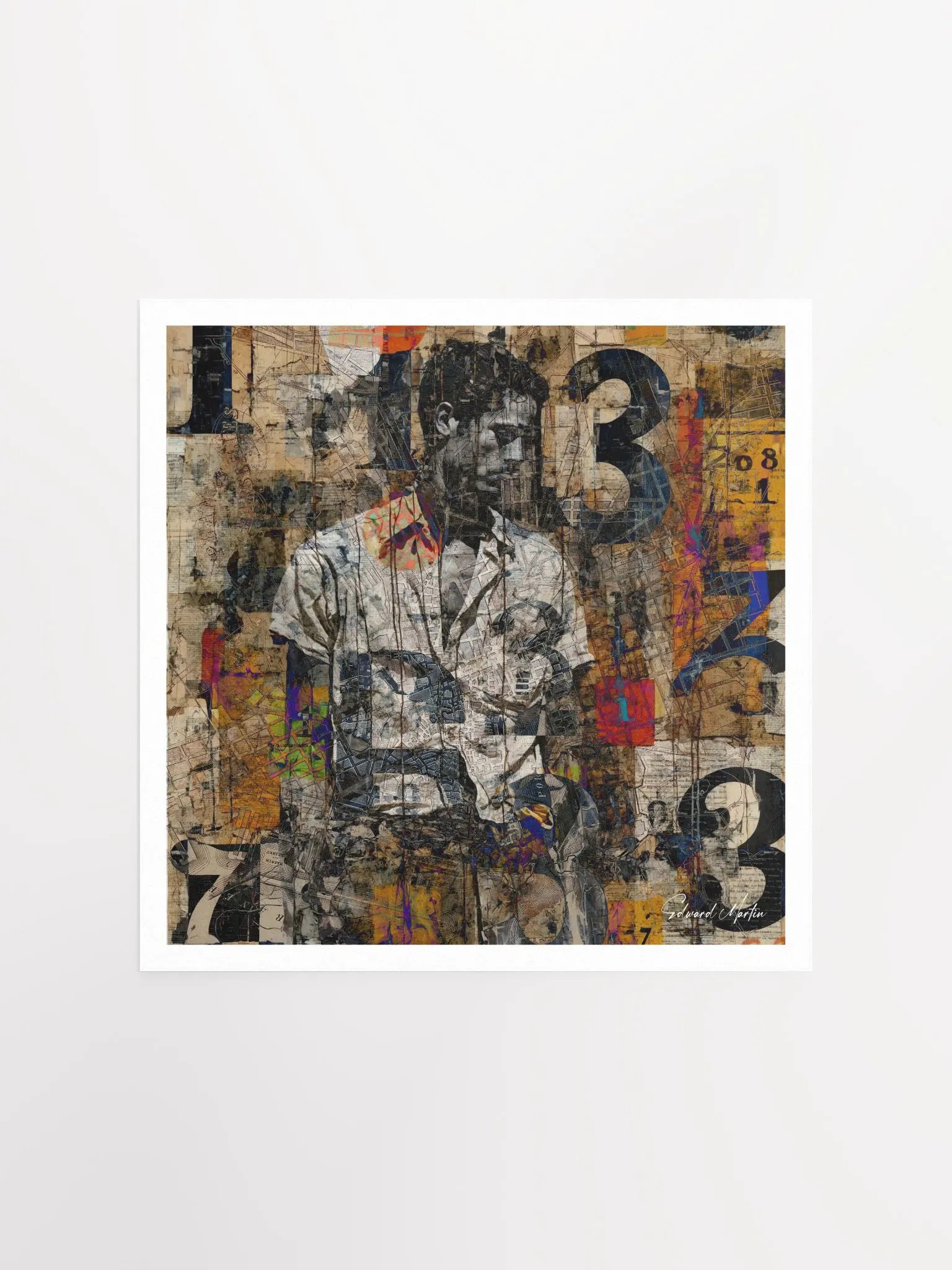 Numerical Fusion Matte Poster product image (2)