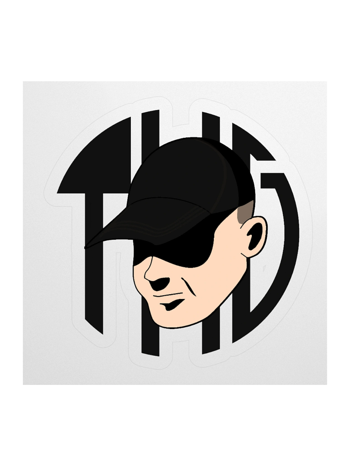 Black THG Logo Sticker Set product image (2)