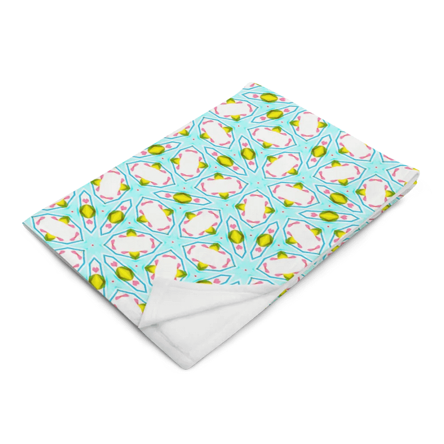 Colorful Diamond & Heart Throw Blanket product image (4)