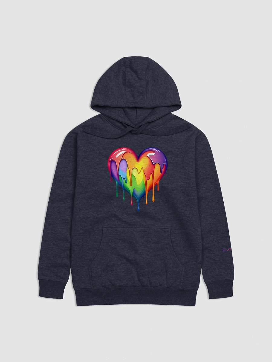 Art Heart Print on a Hoodie product image (1)