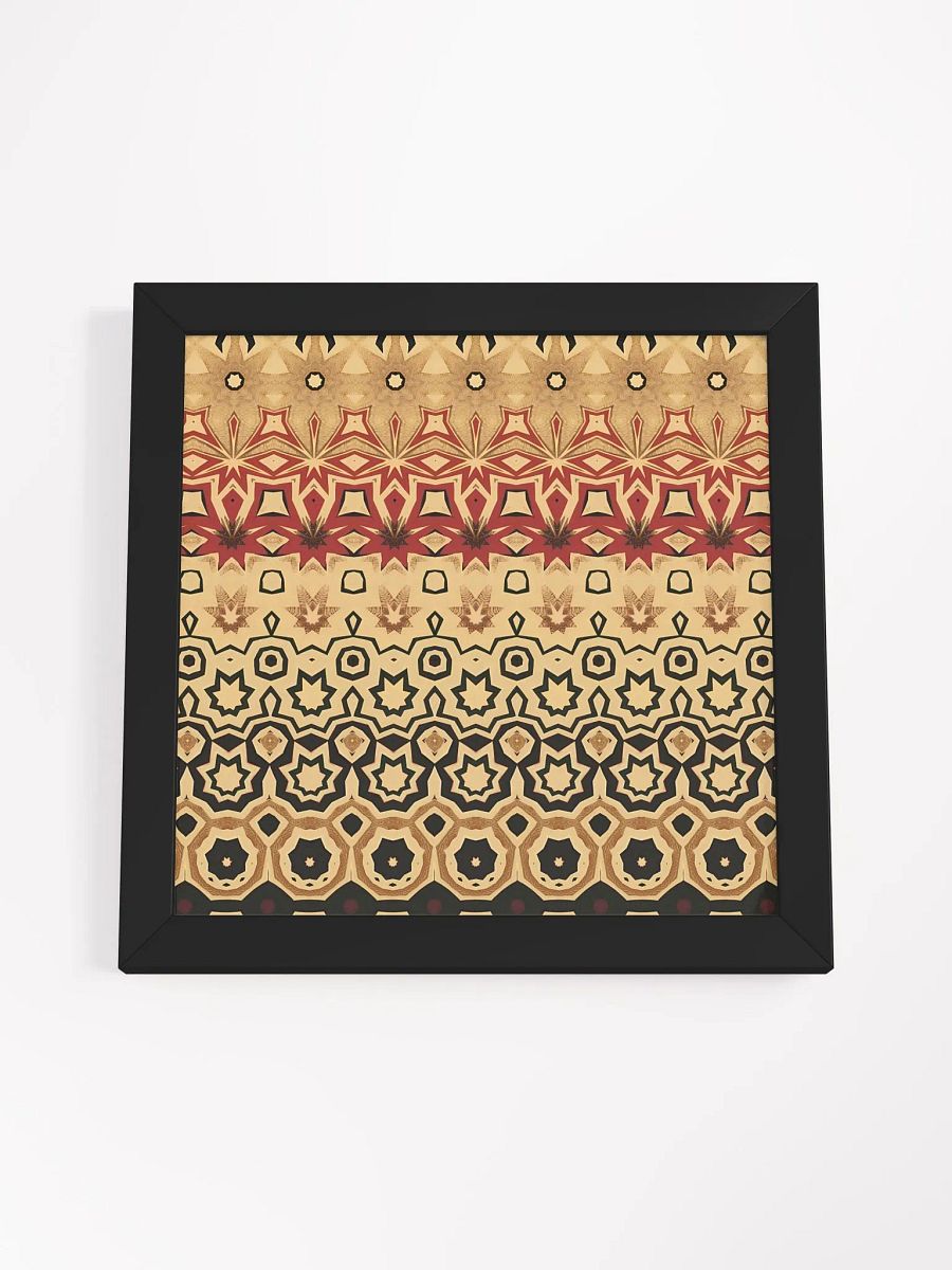 Symmetry of Earth - Framed Poster product image (13)