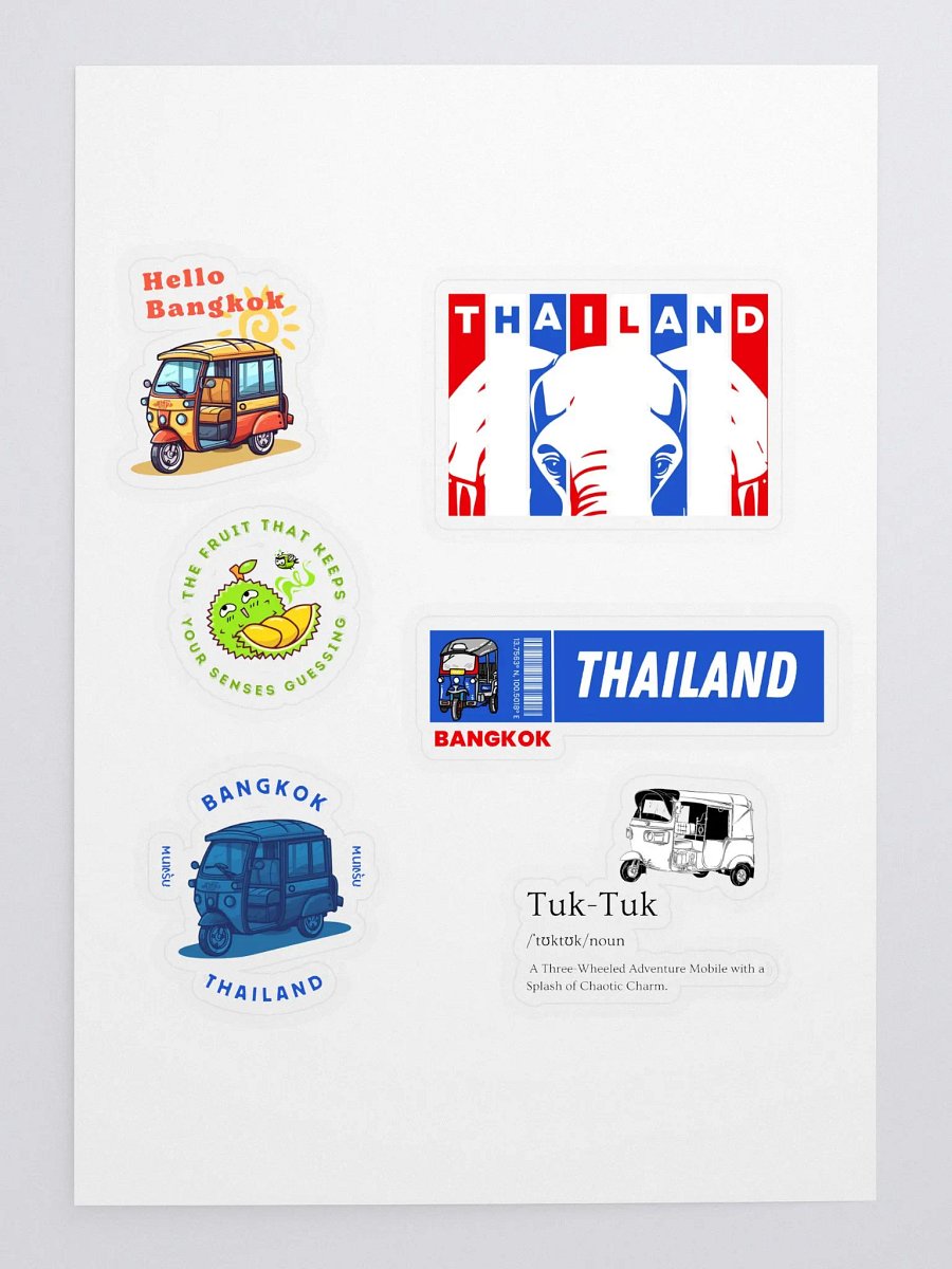 Thailand Vibes Sticker Sheet product image (3)