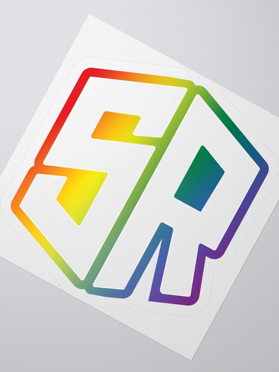 Rainbow Logo Sticker product image (4)