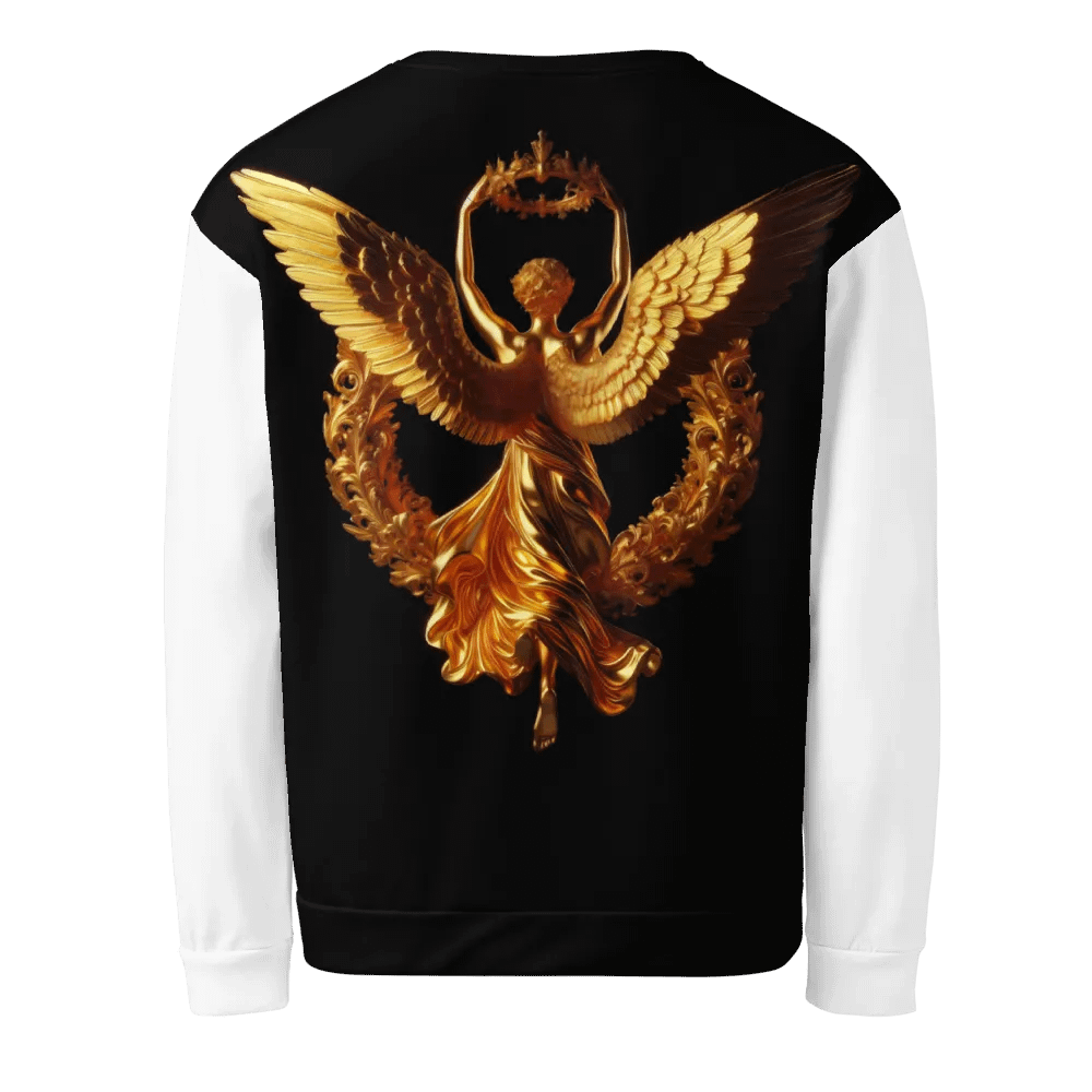 A Golden Angel and Cross - Unisex Sweatshirt #4 product image (2)