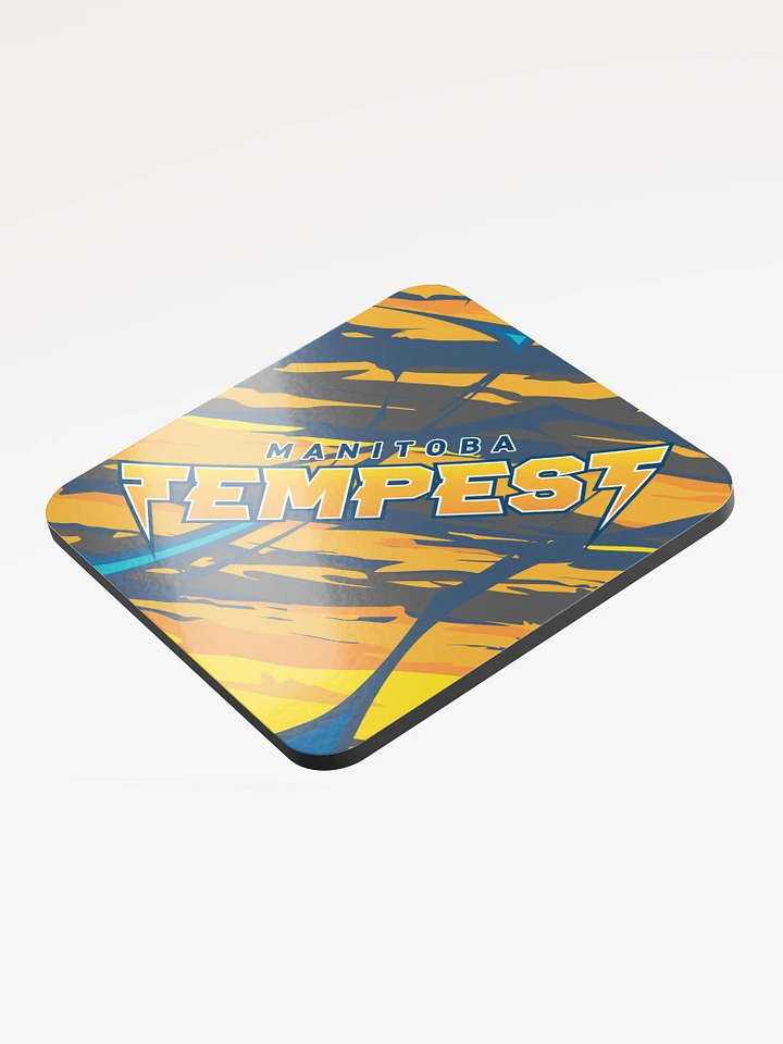 Tempest Dodgeball Club Glossed Cork Coaster product image (1)