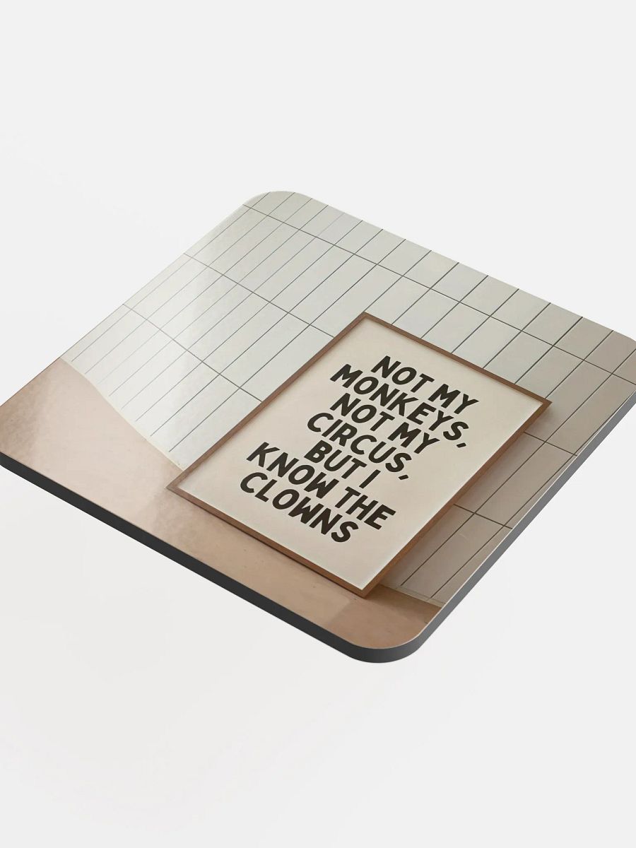 Quirky Quote Cork Coaster product image (4)