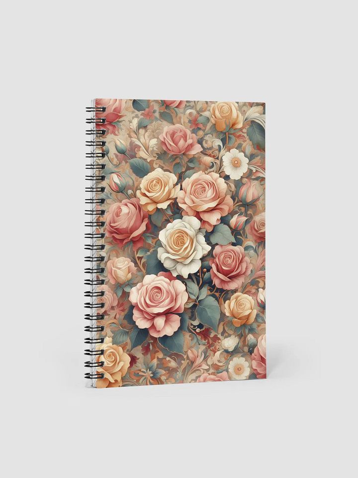 Royal Floral Spiral Notebook product image (1)