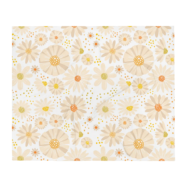 Sunflower Serenade Throw Blanket product image (2)