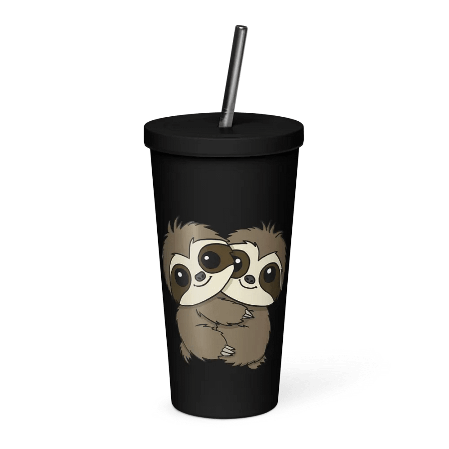 Insulated Tumbler with a Straw - Hug product image (1)
