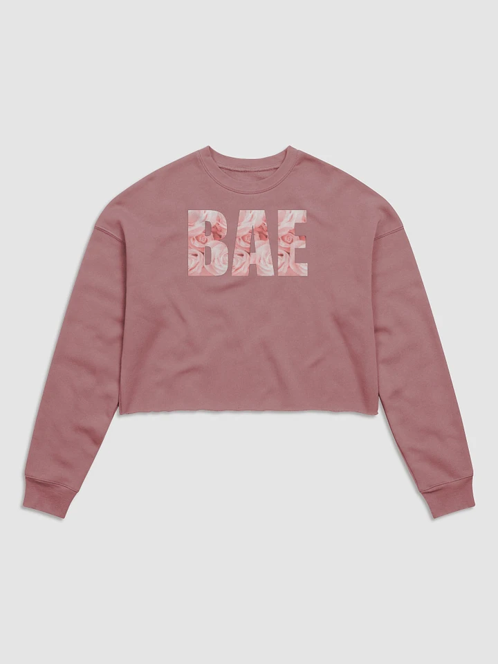 BAE Rose Crop Sweartshirt product image (1)