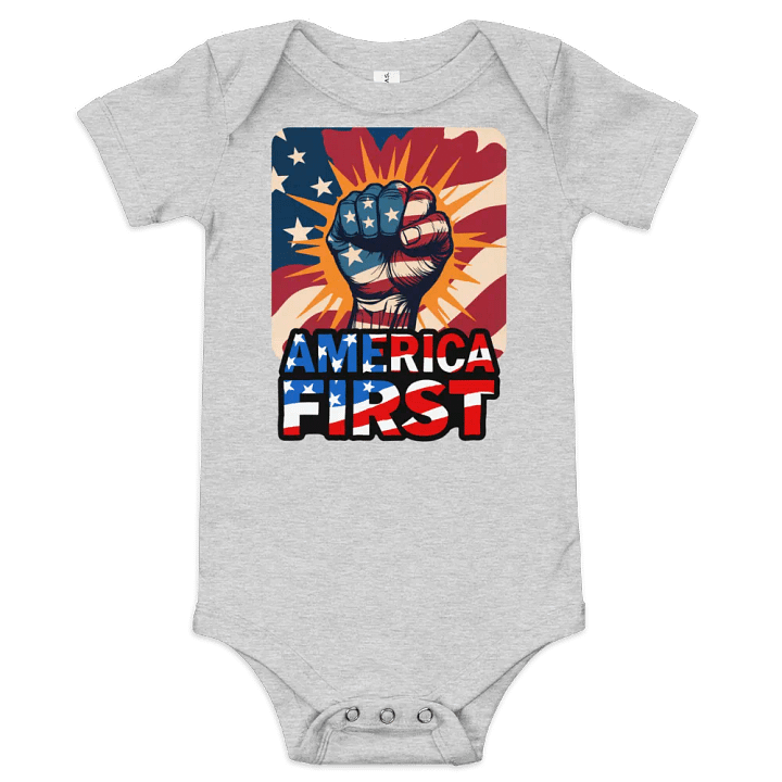 Baby One-Piece: America First product image (1)