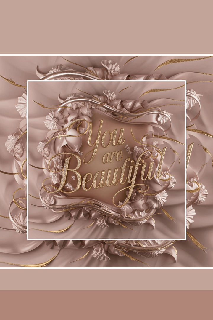 You Are Beautiful, Self-discovery and Empowerment Stickers product image (1)