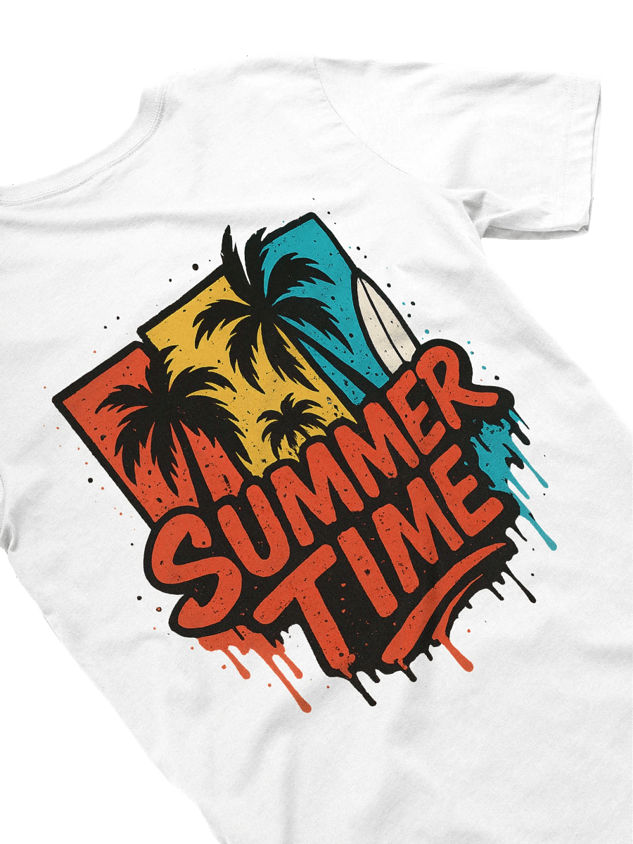 SUMMER TIME! - Supersoft T-Shirt product image (8)