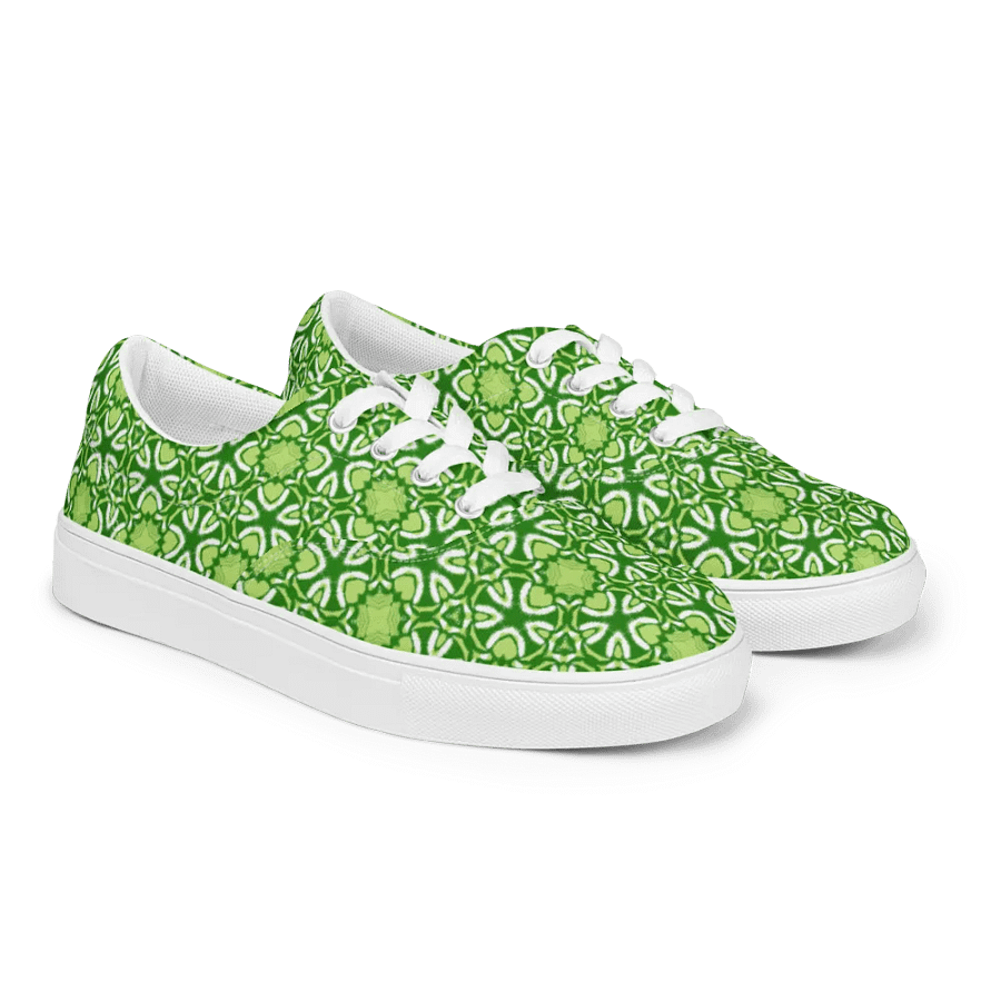 Symmetric Green Dream Lace-Ups product image (9)