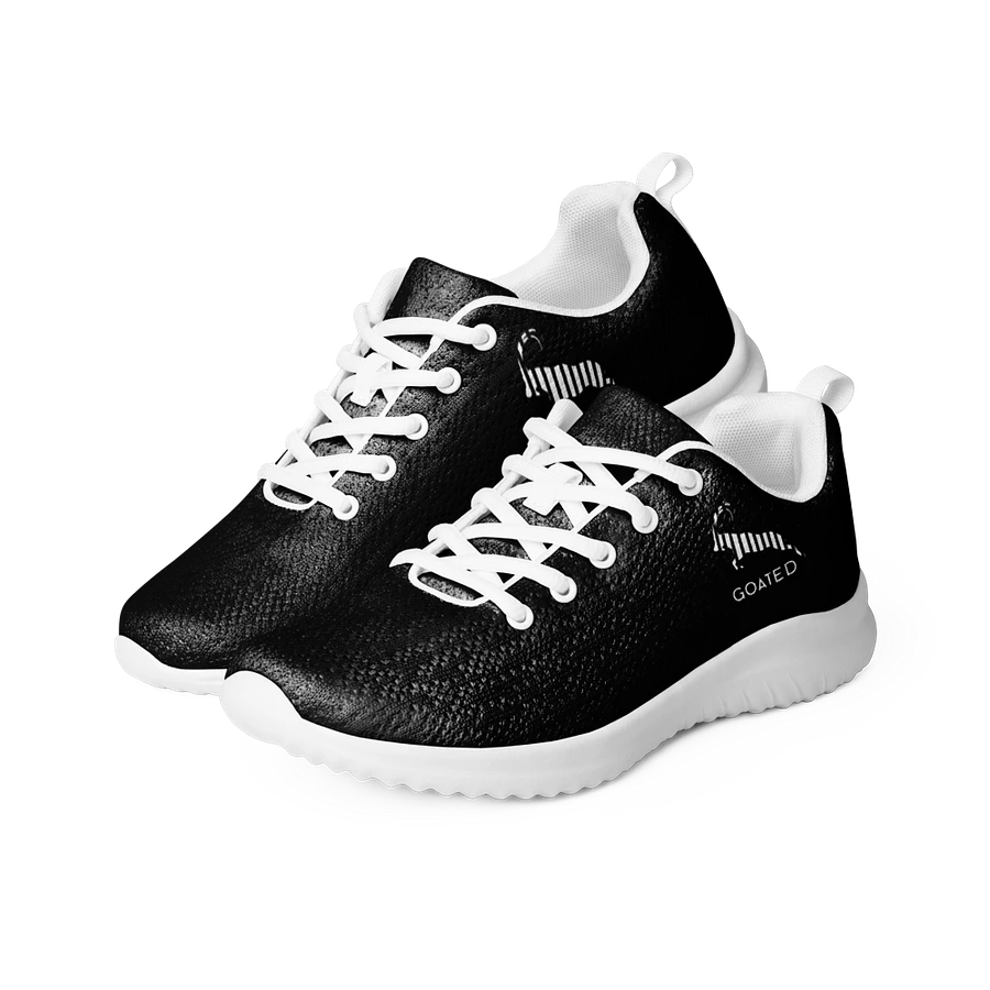 GOATED® Men's Athletic Running | Black/White product image (3)