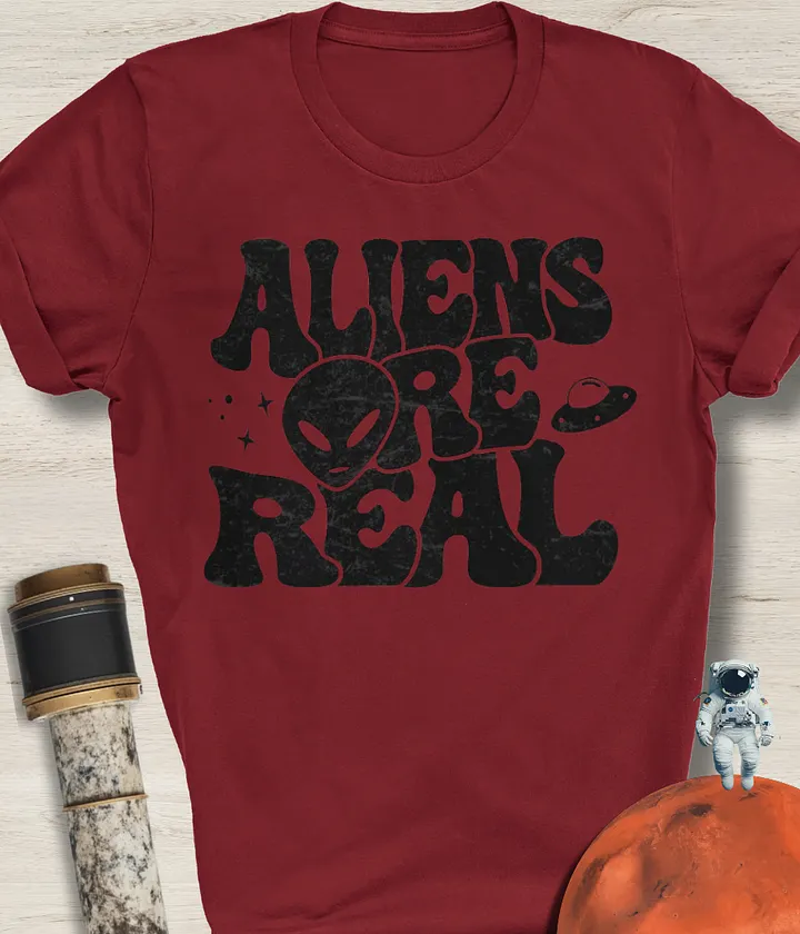 Aliens Are Real T-Shirt product image (2)