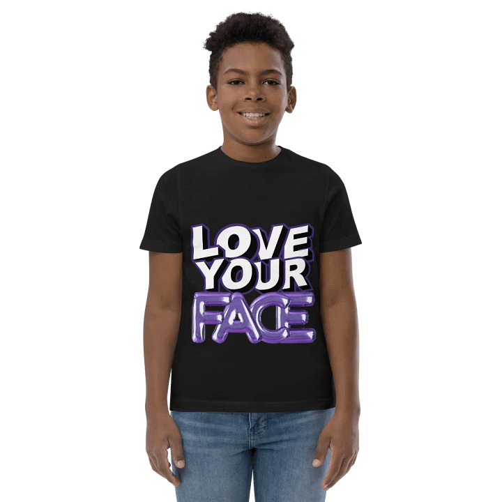 Youth Love Your Face Printed T-Shirt product image (1)