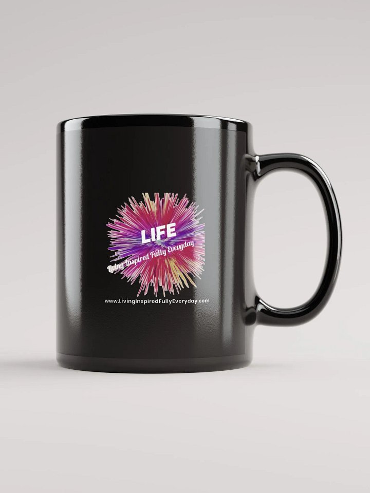Black Glossy Mug product image (1)