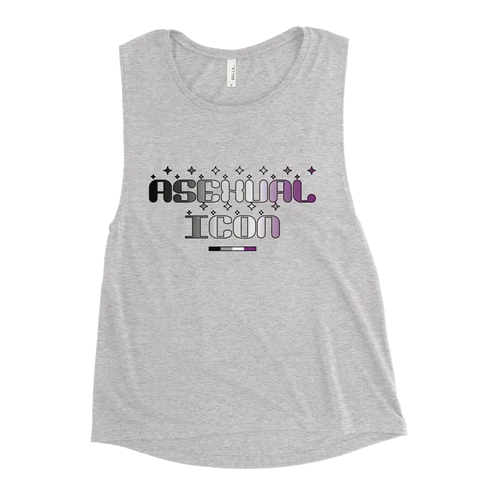 Asexual Icon Women's Flowy Muscle Tank product image (49)