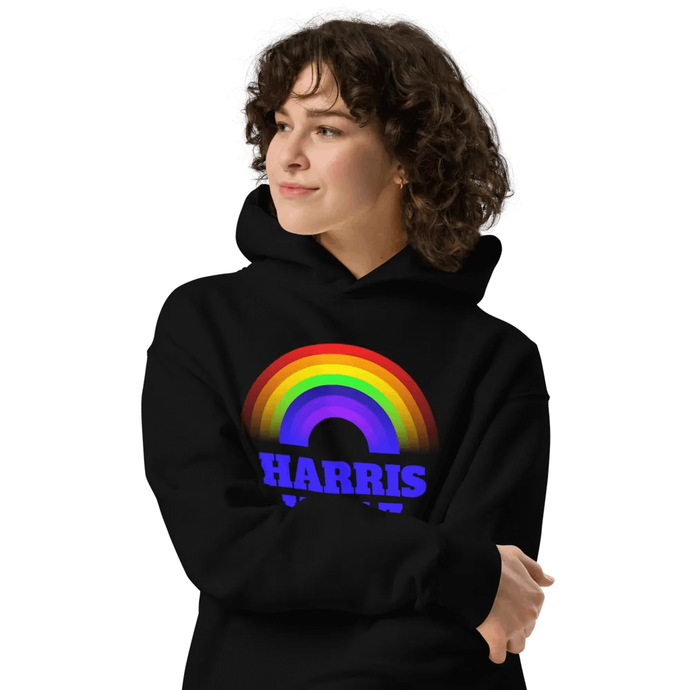 Rainbow Harris Walz Hoodie product image (4)