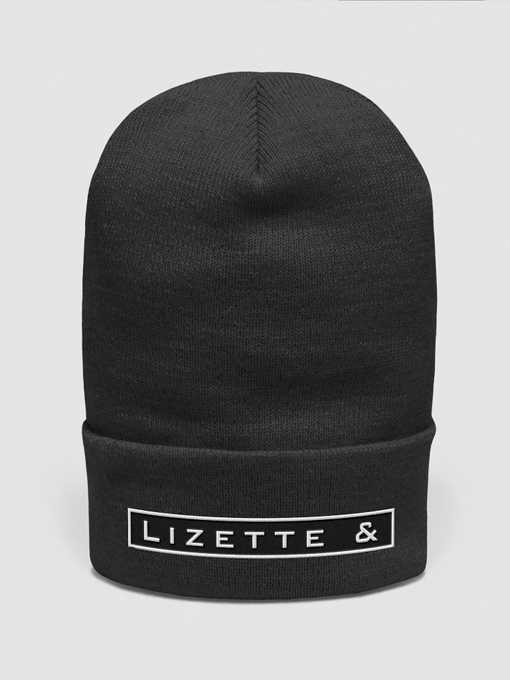Lizette & logo beanie cap product image (1)