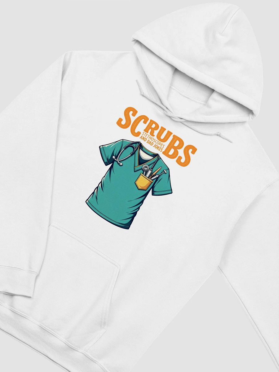 dad jokes, Stylish Scrubs and Stethoscopes Hoodie product image (15)