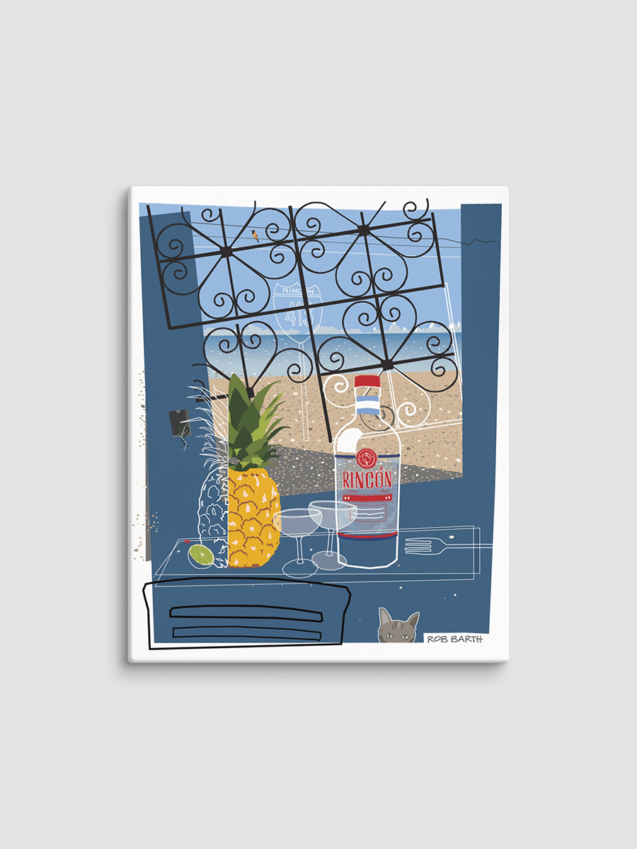 Still Life with Rum Canvas Print product image (1)