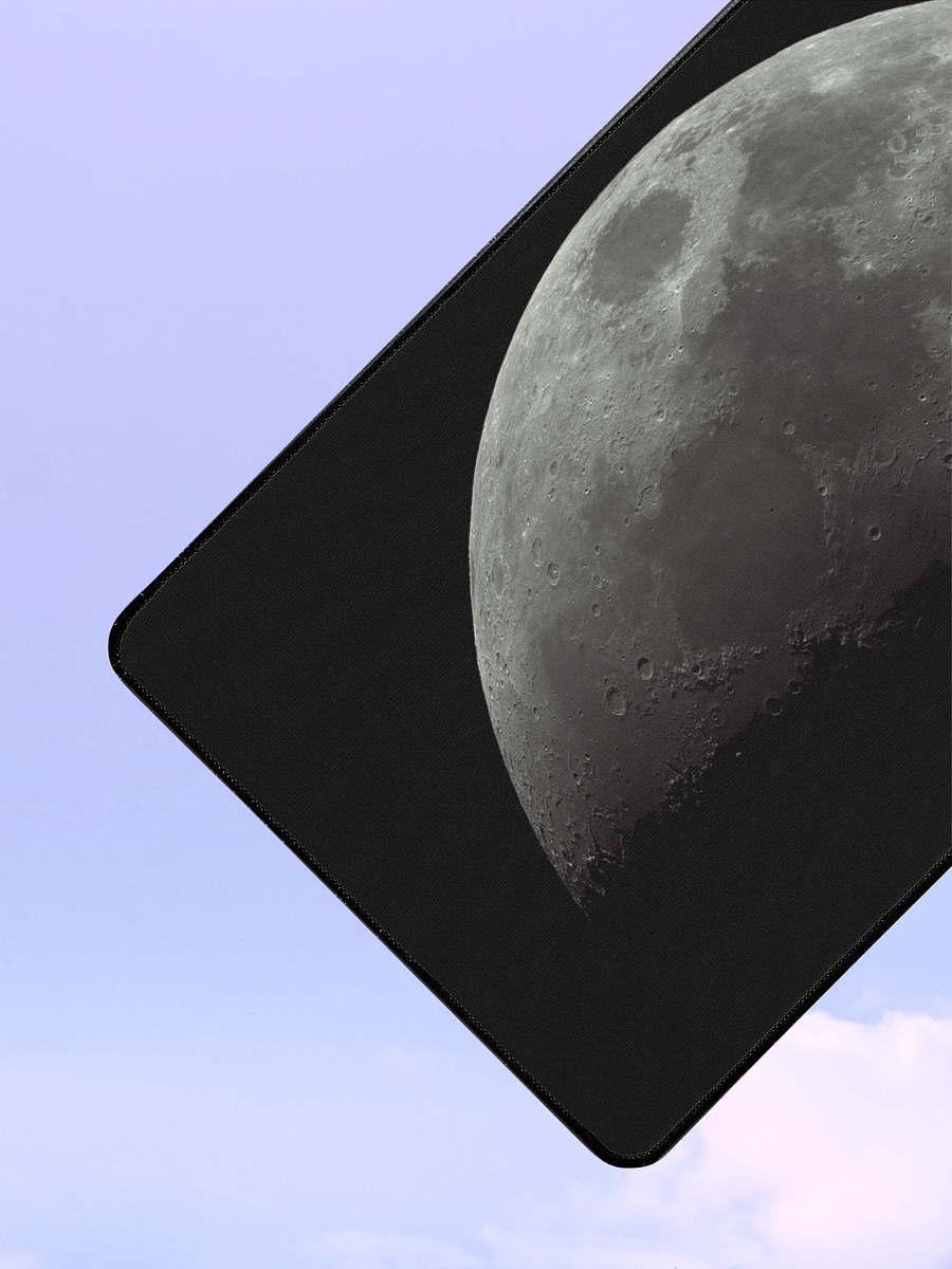 Waxing Moon Desk Mat product image (3)