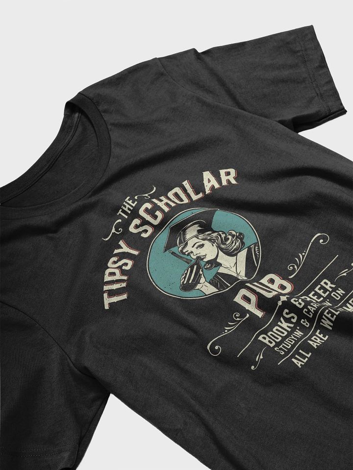 Toast to Success with the Tipsy Scholar Pub T-Shirt product image (2)