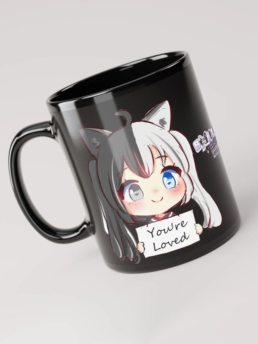 All Black Mug - Byakko You Are Loved Edition product image (5)