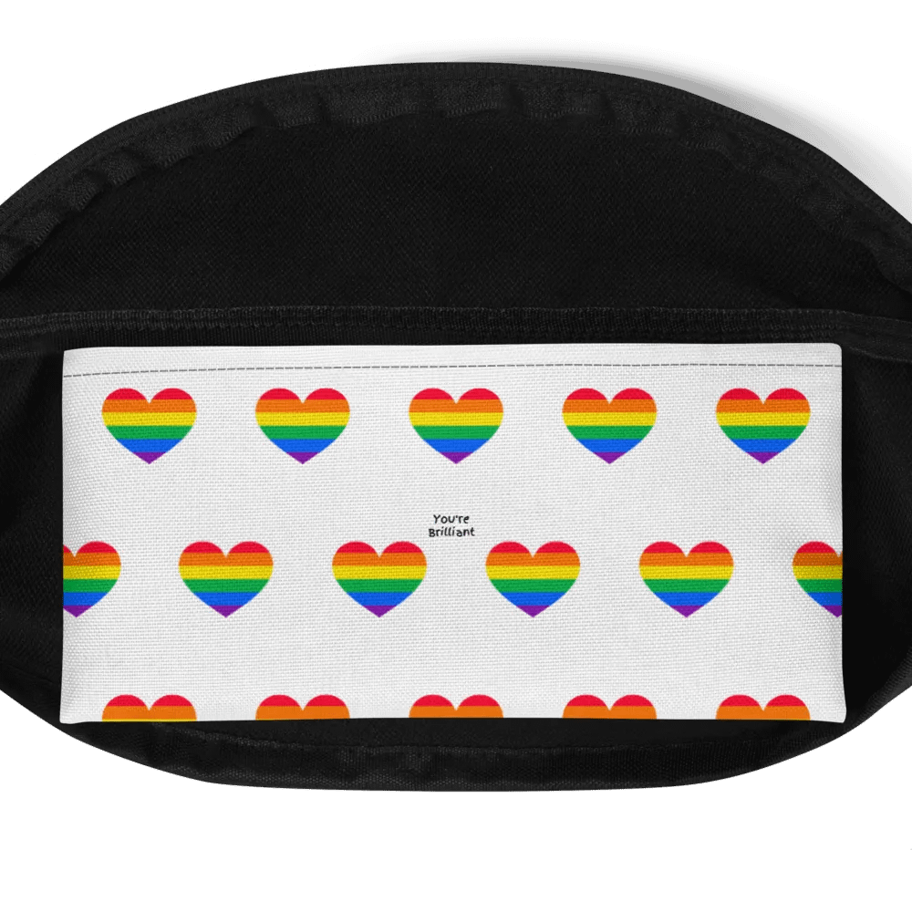 Rainbow Heart Fanny Pack product image (7)