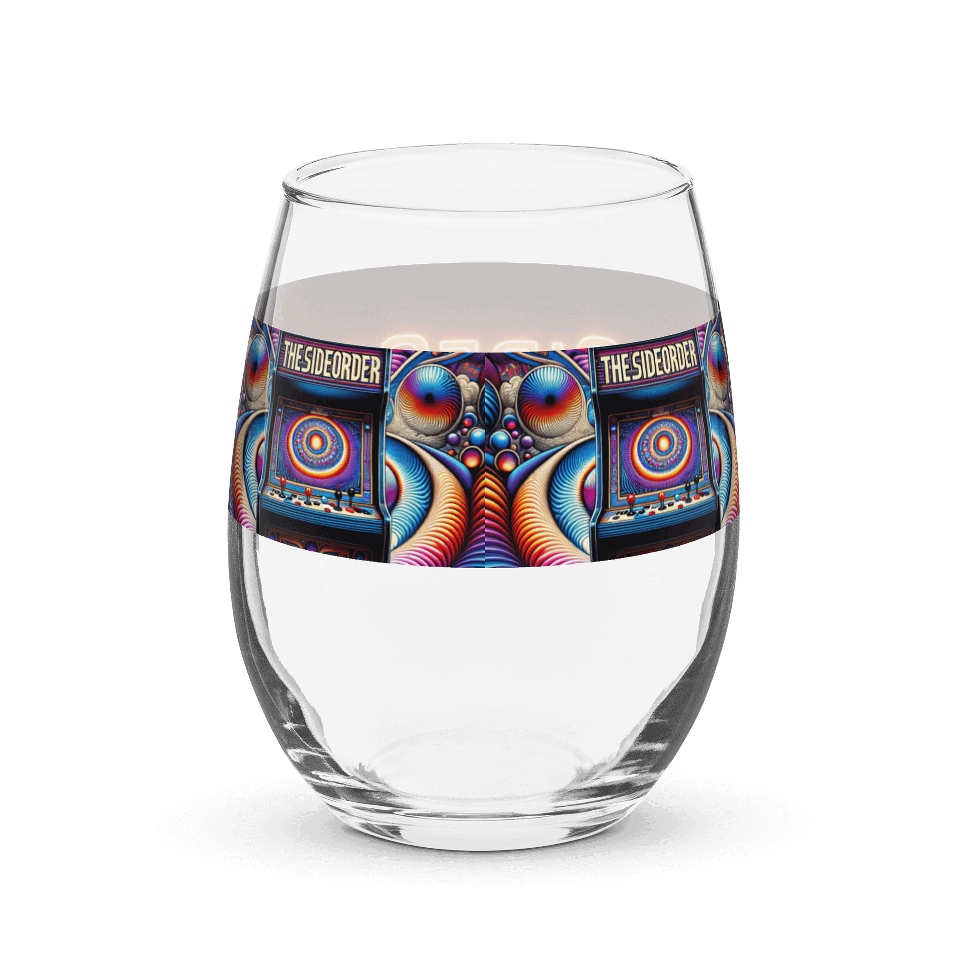 Neon Glow Stemless Wine Glass product image (2)