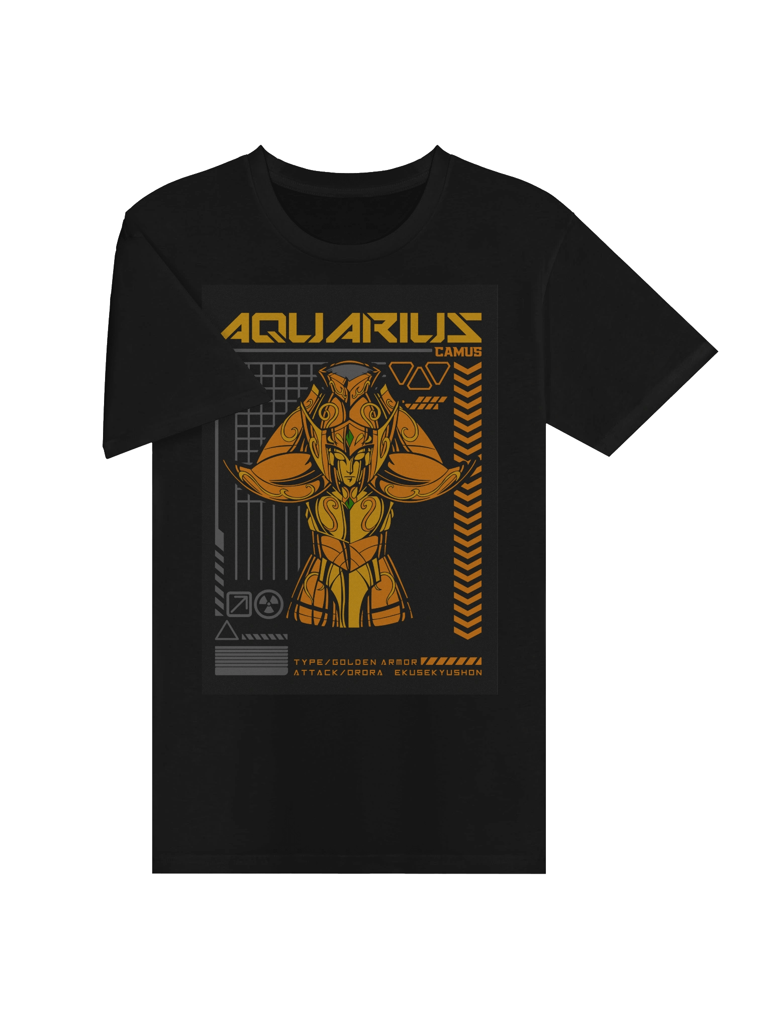 🔱 Aquarius Camus: Golden Execution Tee product image (3)