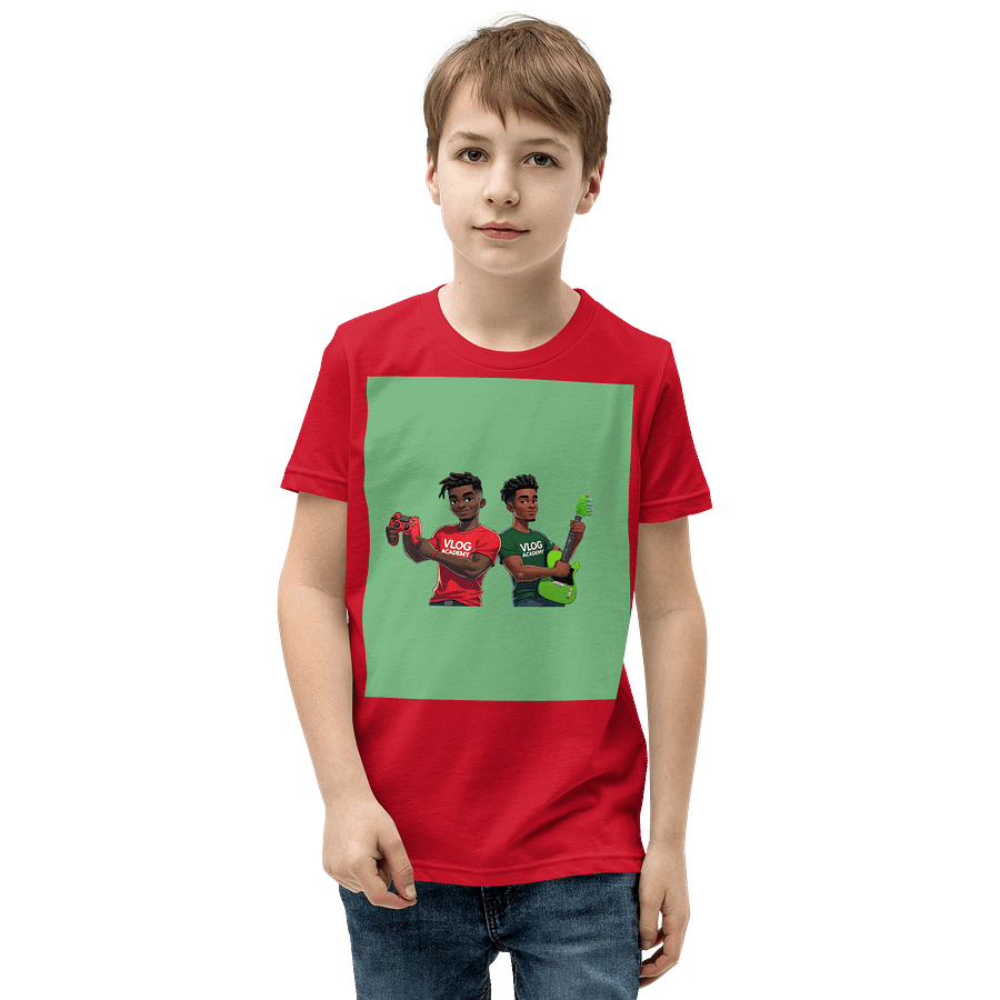 Joshua and Vincent Animated Bella + Canvas Youth Short Sleeve T-Shirt product image (1)