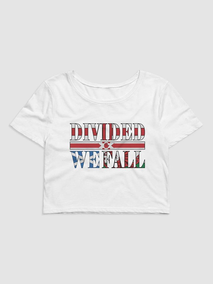 Divided We Fall - UK - Bella+Canvas Women's Crop Tee product image (2)
