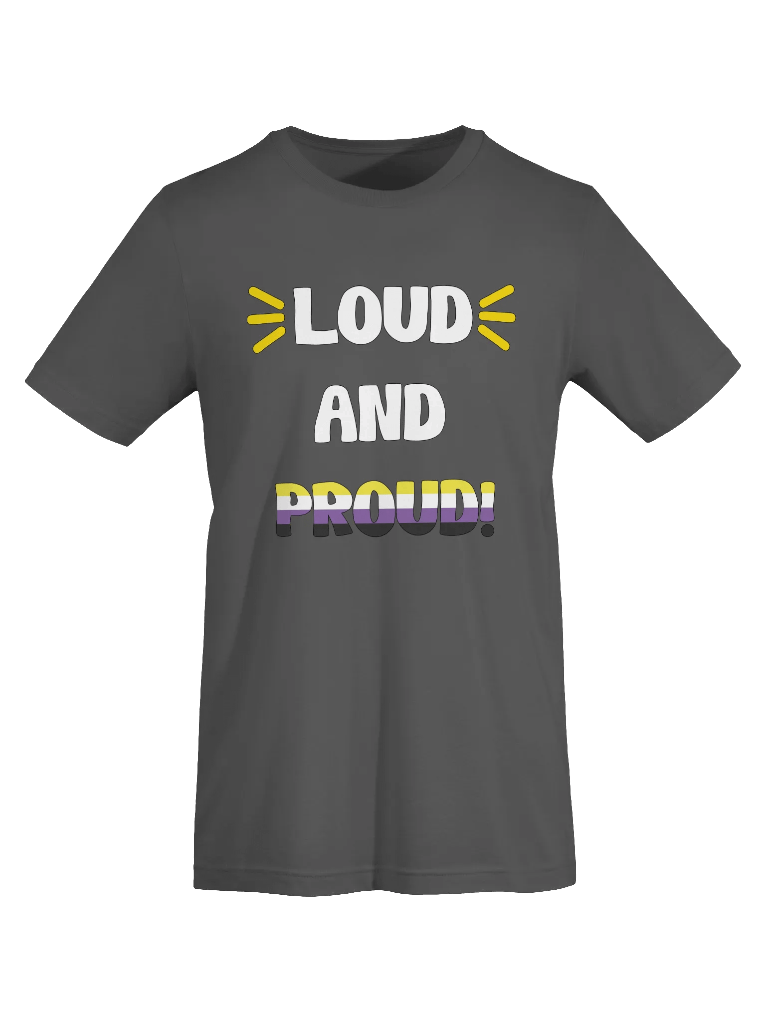 Loud and Proud Nonbinary T-Shirt product image (31)