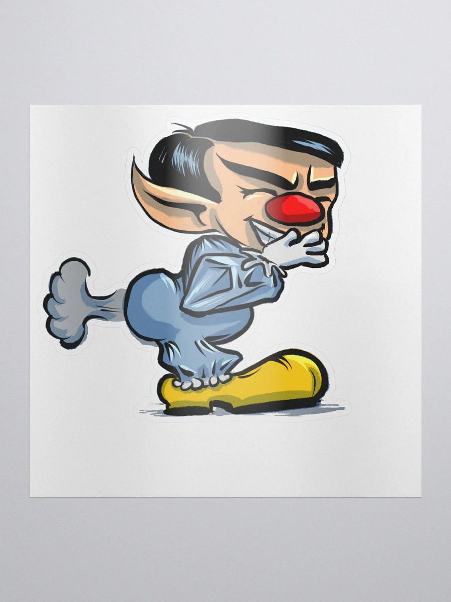 Clown Fart Sticker product image (1)