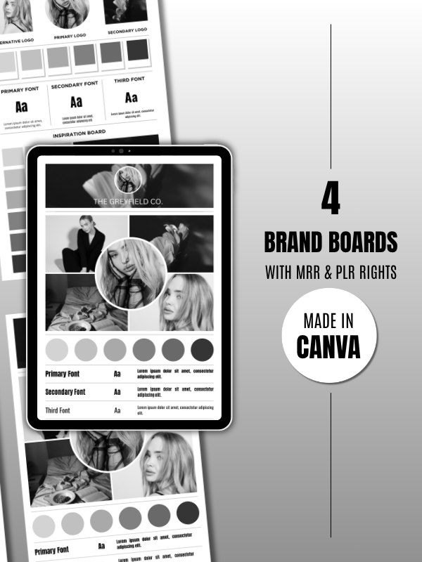 MRR/PLR Brand Board Template product image (1)