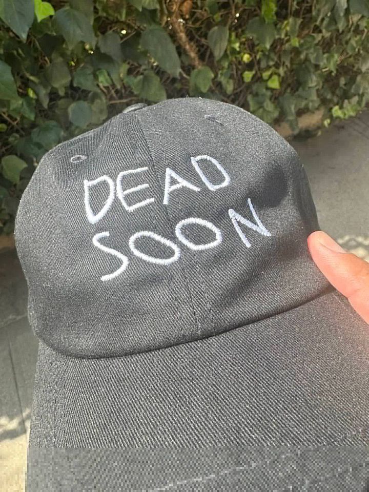 dead soon hat (100% cotton) product image (1)