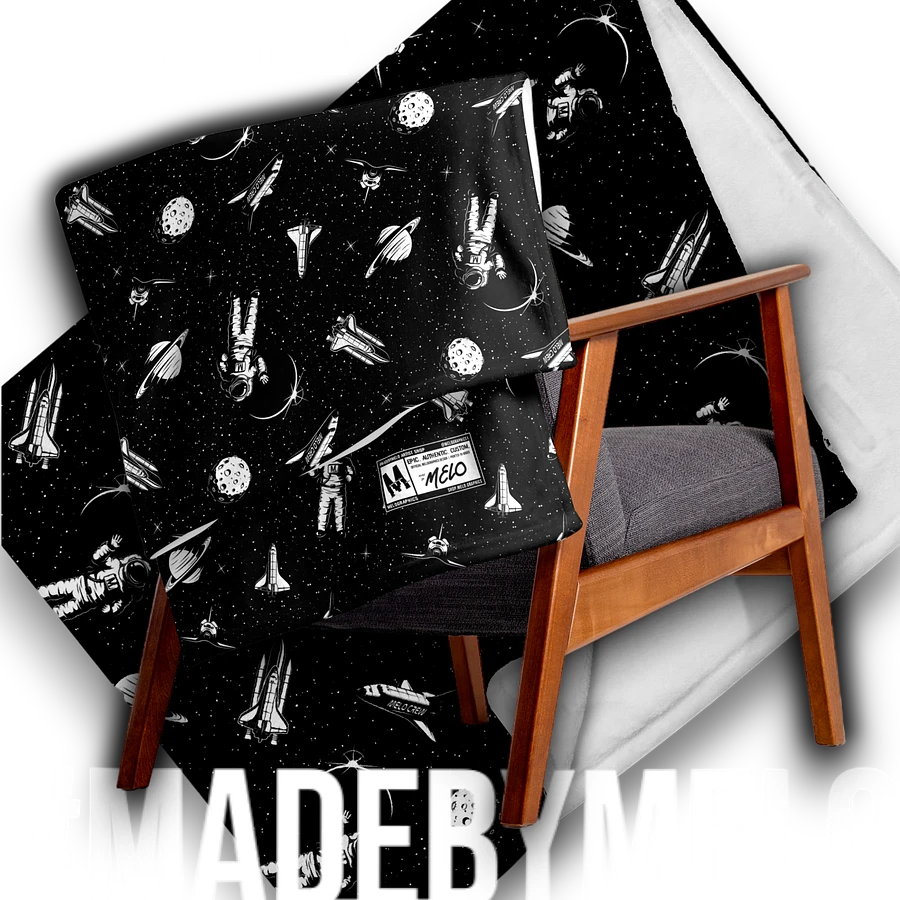Spaced Out B&W - Blanket | #MadeByMELO product image (12)
