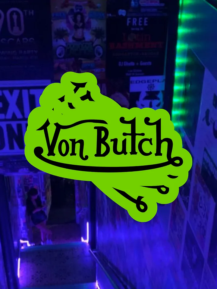Von Butch Sticker product image (1)