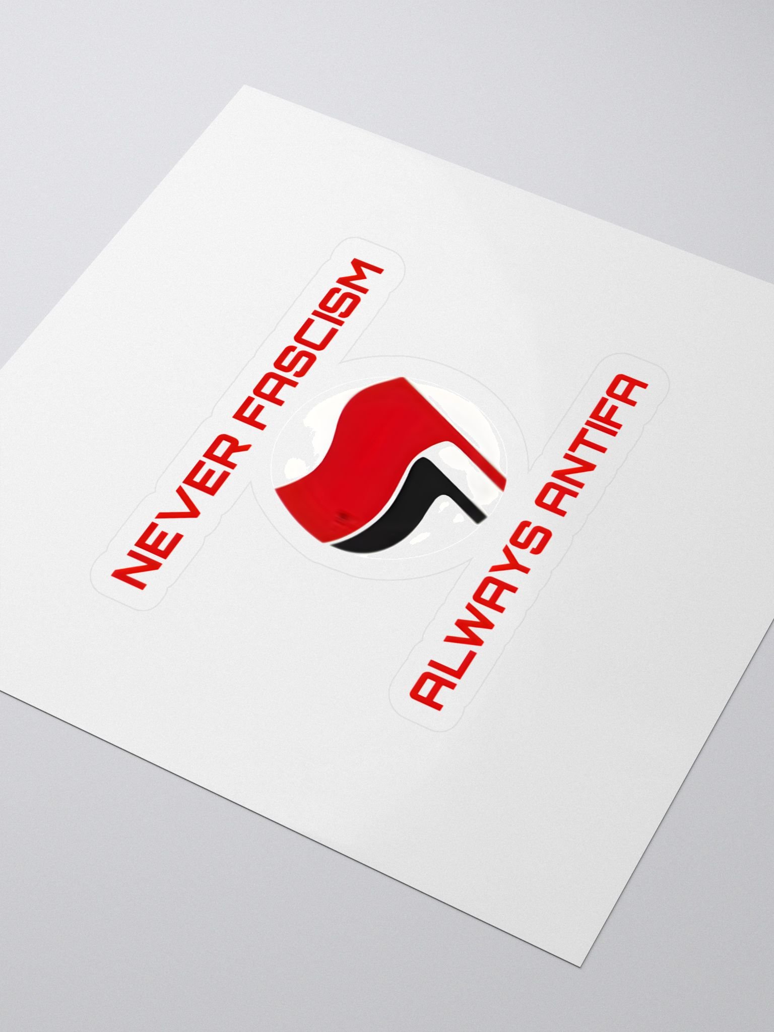 Never Fascism Kiss Cut Stickers product image (3)