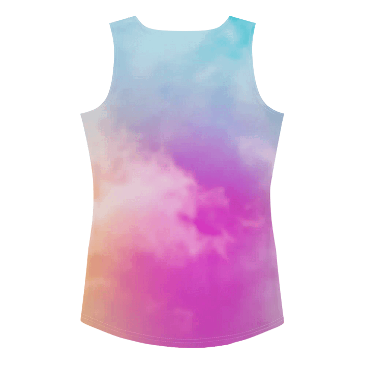 Blur cloud rainbow Design Tank Top - V3 product image (2)