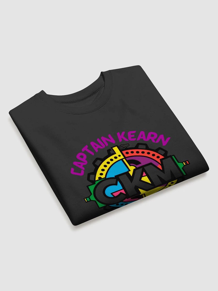 Cheerful 3D Printer Cartoon Face Sweatshirt product image (3)