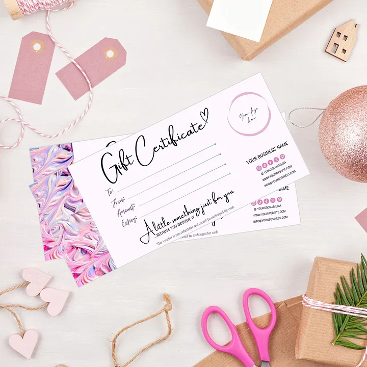 Emily - Gift Certificate Template product image (2)